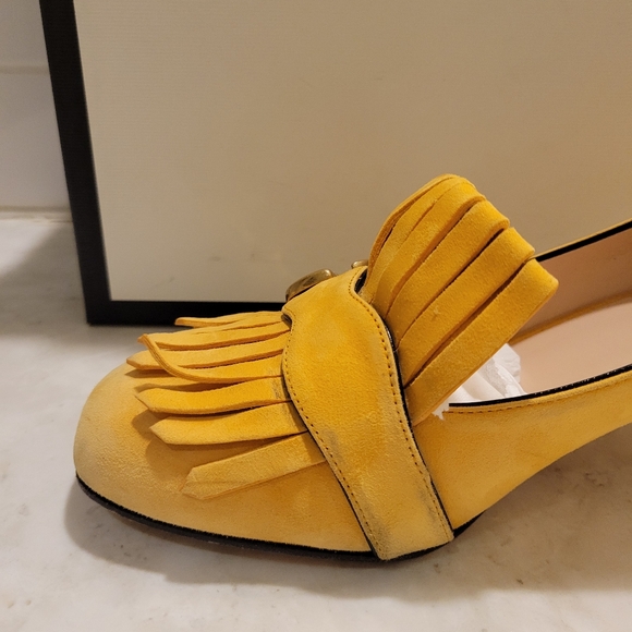 Gucci GG Marmont Loafer Pumps - Picture 5 of 10